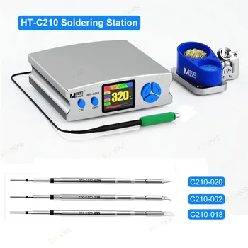 MaAnt HT-C210 Precizie 210 Sudare Stația de 1.8 Inch Încălzire Rapidă timp de 2 Secunde Pentru Componente Electronice PCB SMD Reparații