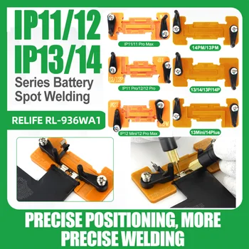 RL-936WA 3PCS Magnetic Sudură de Prindere pentru Baterie Pentru iPhone 11 12 13 14/Pro/Max a Bateriei de Reparații IP telefon, instrumentul de reparare