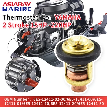Termostat Pentru Yamaha Outboard Motor Motor 2 Timpi 15HP 25CP 30 CP 40HP-220HP Barca Marine Engine Parte 6E5-12411-00 6E5-12411-02