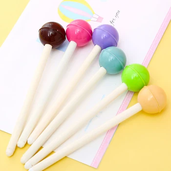 Japoneze Destul De Kawaii Lollipop Bomboane Pix Cu Gel Albastru Drăguț Papetarie Scoala De Aprovizionare Kawai Birou Staționare Accesoriu Minunat Lucru