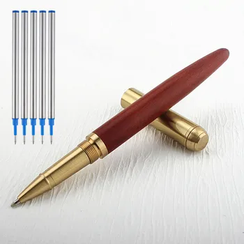 Pix Din Lemn, Metal Lux Roller Ball Pens Buna Scris De Semnătură Executiv De Afaceri Pix