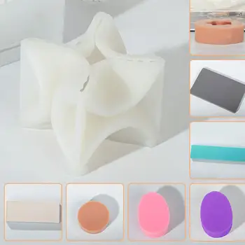 Silicon 3D Lumânare Epoxidice Turnare Lumânare Face Tencuiala Ipsos Ambarcațiuni DIY