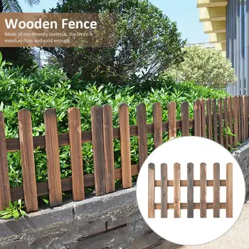 Gărdulețe de lemn in Miniatura Zână Gradina Gard de Craciun Petrecere de Nunta Garden Home Decor