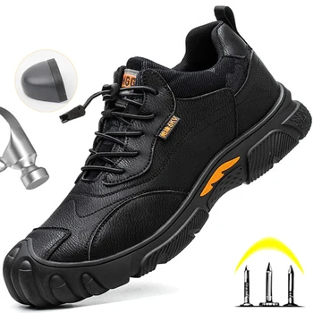 Rezistent la apa de Siguranță Pantofi Cizme Barbati Anti-Sparge Composite Toe Pantofi de Lucru Bărbați Puncție-Dovada de Izolare Pantofi 6KV Încălțăminte de Siguranță