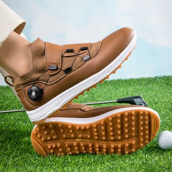 Bărbați Femei Pantofi de Golf de Formare Golf Poartă pentru Cupluri în aer liber, Confortabil Pantofi de Mers pe jos de Lux Athletic Adidași