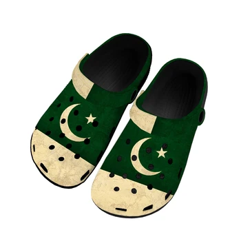 Steagul Pakistanez Acasă Saboți De Apă Personalizat Pantofi Barbati Femei Adolescent Pakistan Pantofi Grădină Bloca Respirabil Plaja Gaura Papuci