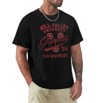 Hill Valley University T-Shirt om haine grafică tricou haine hippie supradimensionate tricouri pentru bărbați