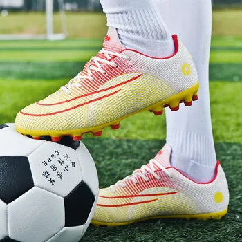 Ghete de fotbal Unisex AG/TF Primare de Mari Dimensiuni 45 46 Scoala Meci de Fotbal de Formare Adidasi pentru Om Femeile Lumina Pantofi de Fotbal