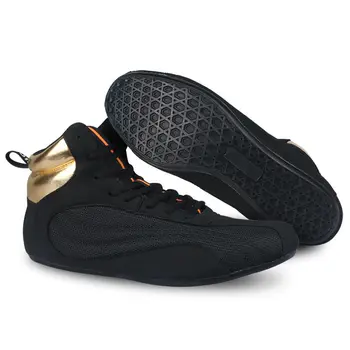 Boxul Profesionist Pantofi Bărbați Femei Respirabil Lupte De Pantofi De Dimensiuni Mari 35-46 Non Alunecare De Box Adidași Ghemuit Greu Trage Pantofi