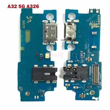 Incarcator USB Port Jack Conector Dock de Încărcare Bord Cablu Flex Pentru Samsung Galaxy A32 4G A325 / A32 5G A326