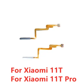 Senzor de amprentă digitală Butonul Home Panglică Comutatorul de Alimentare Cablu Flex Pentru Xiaomi MI 11T Pro
