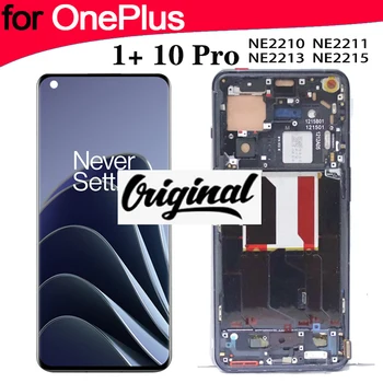 Original Amoled Pentru Oneplus 10 Pro Display LCD Touch Screen Digitizer Înlocuirea Ansamblului Ecran 1+10 Pro NE2210 LCD