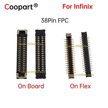 2 buc Pentru Infinix Nota 12 Pro 5G Interior Camera de FPC din Spate cu Unghi Larg Conector Compatibil Bord 38Pin