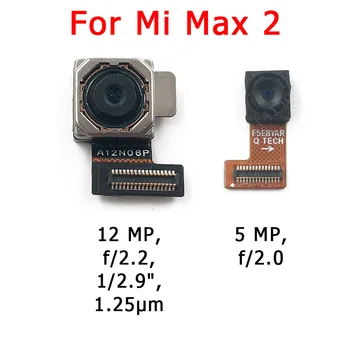 Originale Fata si Spate, Camera din Spate Pentru Xiaomi Mi Max 2 Max2 Principale cu care se Confruntă Camera Module Cablu Flex Înlocuire Piese de Schimb