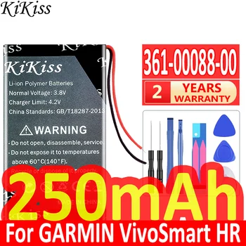 250mAh KiKiss Baterie de Puternic Pentru GARMIN VivoSmart HR/VivoSmart HR+ Abordare X40 361-00088-00 Acumulator