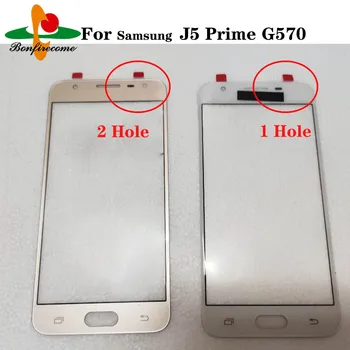 10buc\mult Pentru Samsung Galaxy J5 Prim-G570 G570F G570DS G570Y LCD Fața Ecran Tactil de Sticlă Exterior Obiectiv Înlocuirea Panoului