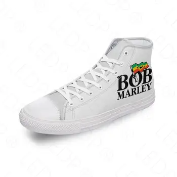 Bob Marley Mare Sus Pantofi de Panza Diy de Lux Bărbați Femei Pantofi Casual Fashion tv cu Adidași de Muzică Populară de Imprimare 3D Zapatos