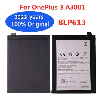 2023 Ani Noi 3000mAh BLP613 Original 1 + Acumulator de schimb Pentru OnePlus 3 Plus 3 A3001 Telefon Mobil Inteligent Baterie Bateria