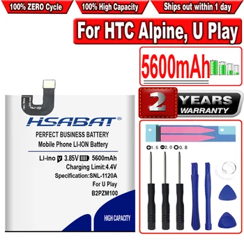 HSABAT 5600mAh B2PZM100 bateria se potrivesc pentru HTC Alpine, U Juca, U Juca TD-LTE, U Juca TD-LTE Dual SIM