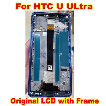 Original, cel Mai bun Pentru HTC U ULtra Display LCD Touch Screen Digitizer Asamblare cu cadru Pentru HTC Ocean Notă Telefon Senzor de Pantalla