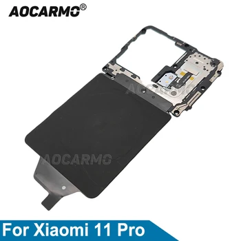 Aocarmo Placa de baza Coperta + Încărcare fără Fir Bobina de Inductie, Module Cu Flash Flex Pentru Xiaomi 11 Pro Mi 11Pro piesa de schimb