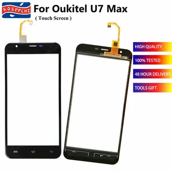 5.5 inch 100% Testate Pentru OUKITEL U7 Max Senzor Touch Screen Panel Fata de Reparare de Sticlă Lentile Pentru Oukitel U7 Max Telefonul Parte