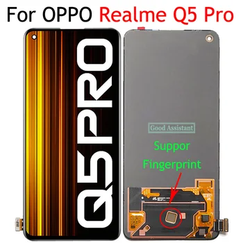 Original AMOLED / Oled / TFT 6.62 Inch Pentru OPPO Realme Q5 Pro RMX3372 Display LCD Touch Screen Digitizer Înlocuirea Ansamblului