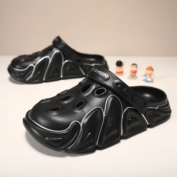 Papuci de plaja pentru Barbati Platformă Ușor de Apă Dovada Mens Sandale Confortabil Respirabil Non-alunecare de Vară Principala Pantofi în aer liber