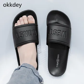 De vară pentru Bărbați Papuci de Interior Acasă Slide-uri la Modă, Toate se potrivesc Confortabil în aer liber, Plajă Non-alunecare, Rezistent la Uzura Papuci pentru Barbati Pantofi
