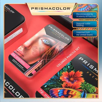 Sanford Prismacolor Premier 24 48 72 132 150 De Culori De Desen Profesionale De Design Gras Creion De Culoarea Pielii Portret Fluture Tin