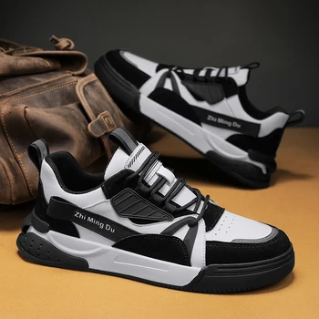 Dantelă de moda de Bord Pantofi pentru Bărbați Lumina Apartamente Adidași Om Tenis Masculino Respirabil Non Alunecare Pantofi sport Bărbați în aer liber