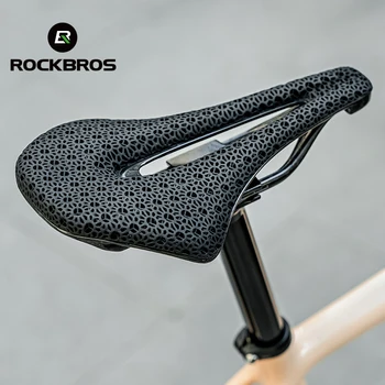 ROCKBROS 3D Biciclete Șa de Imprimare Integrat Zonal Absorbție de Șoc Confortabil MTB Biciclete Rutier Scaun Piese de Schimb în aer liber
