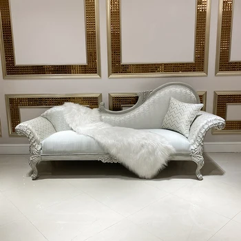 European stil imperial concubina scaun dormitor FRUMUSETE CANAPEA canapea de sufragerie imperial concubina canapea din lemn masiv pânză de artă impe