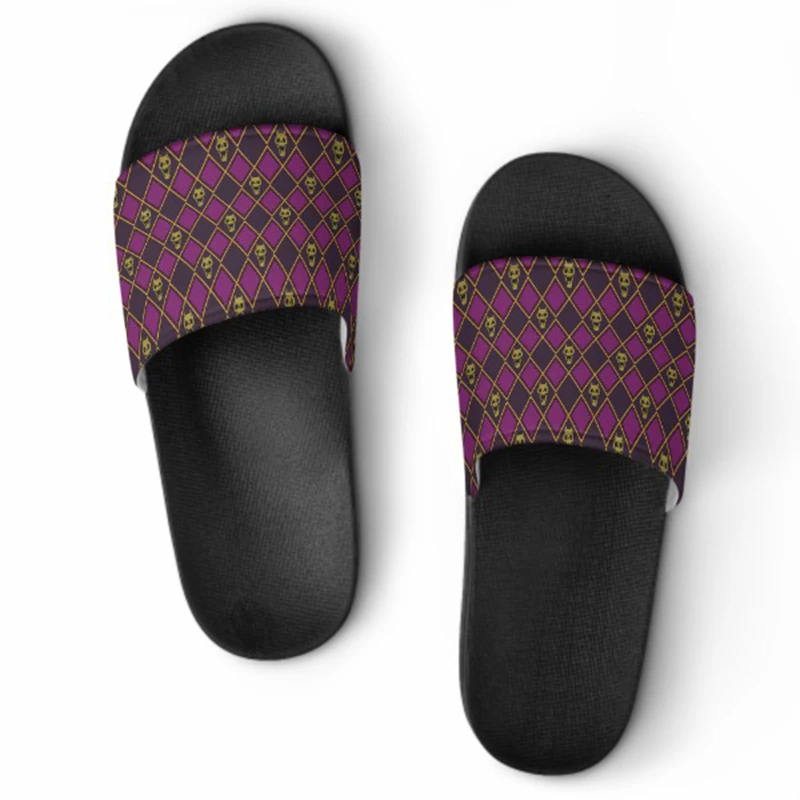 Aventura Bizar JoJo Unisex Papuci de Imprimare Acasă Papuci cu Talpă Sandale Femei barbati Pantofi Doamnelor Flip Flops Interioară Plat
