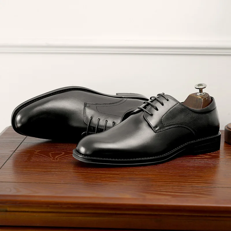 Desai Pantofi Derby din Piele Pentru barbati Stil Britanic Nunta Pantofi Respirabil Pantofi din Piele piele de Vacă Zapatos De Hombre Dantela-up Pantofi