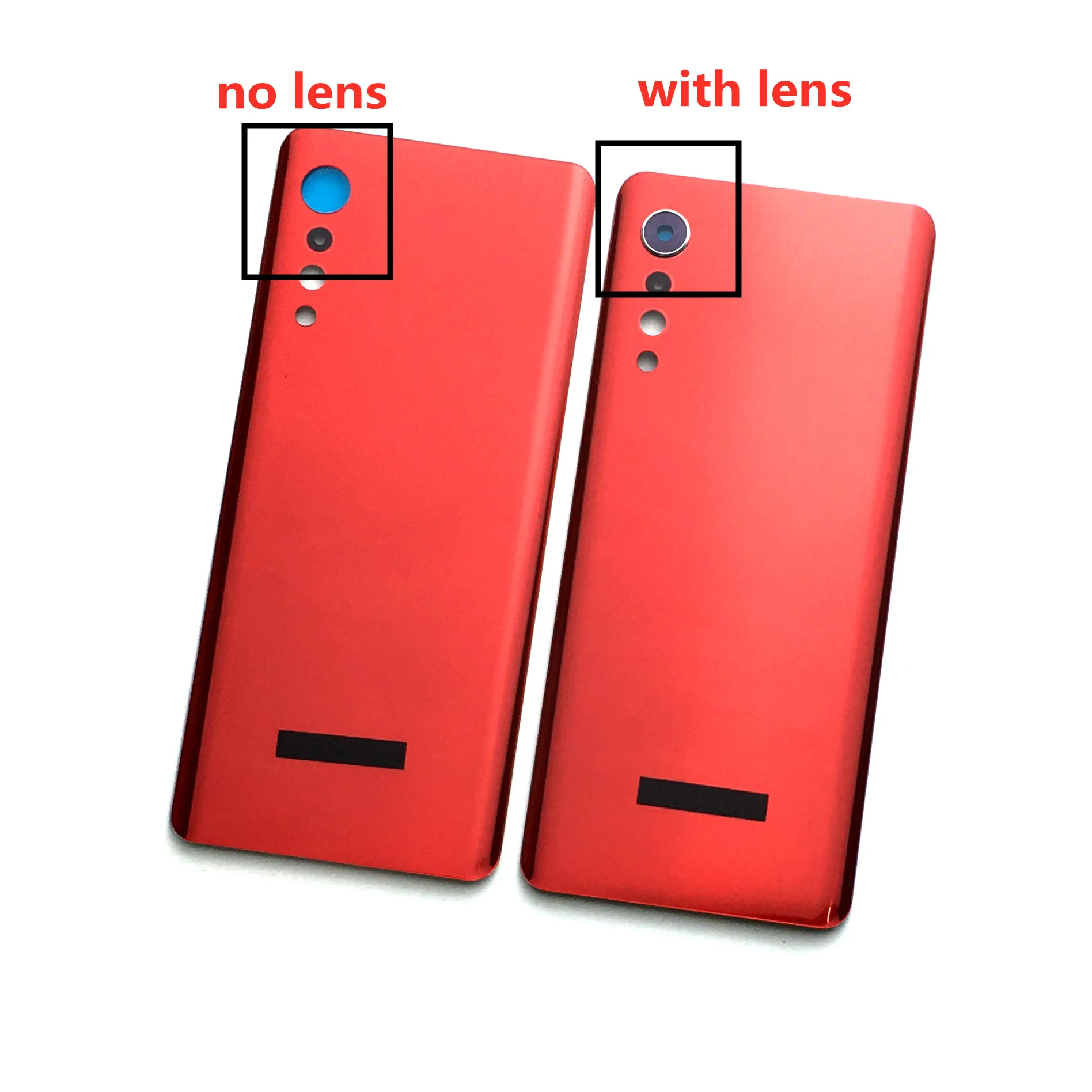 Pentru LG G9 Sticla Capac Baterie Spate Caz Pentru LG Catifea G9 4G G910 5G G900 Locuințe Panou de Usa Spate Sasiu Capac Autocolant