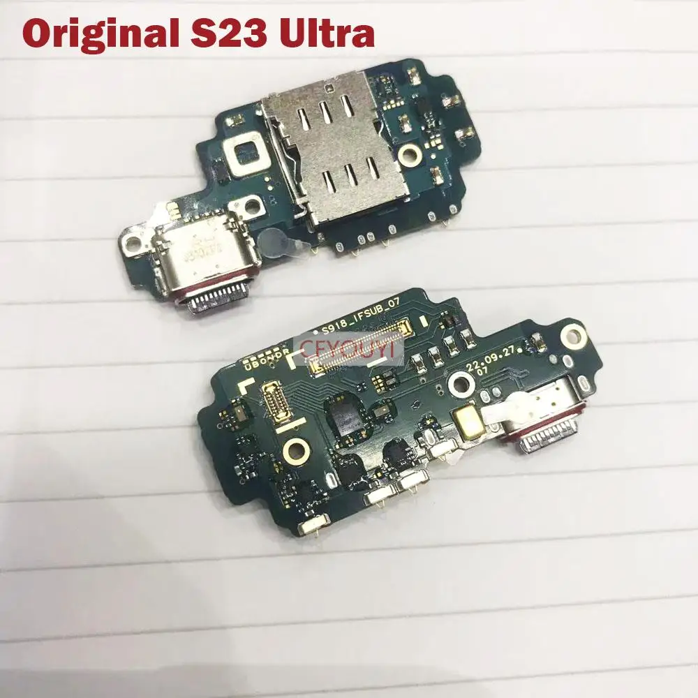 10buc/lot Original USB Port de Încărcare de Andocare Port Conector de Cablu Flex Pentru Samsung Galaxy S23 Plus S23 Ultra S23+ 5G S911 S916 S918