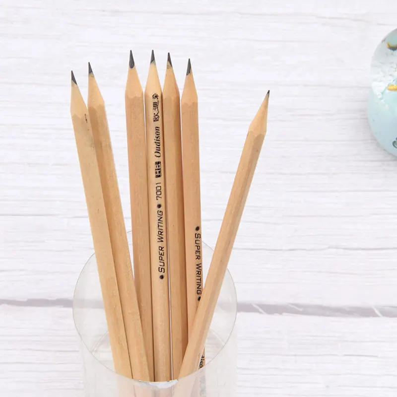 15 Buc Lemn Creioane Papetărie, Rechizite pentru Scris, Desen Creion Schiță Eco-Friendly pentru Copii HB Elevi Birou