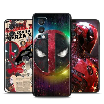 Marvel Deadpool Pentru OnePlus 11 9R 10R 9 8T 8 7T 7 6 6 5 T Pro Nord N300 N200 N100 N10 N20 2 CE2 Negru Caz de Telefon